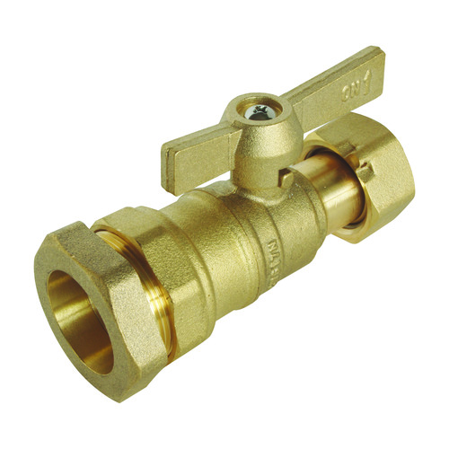 Robinet Droit Ecrou F3/4''(20/27) pour PE25 ACS