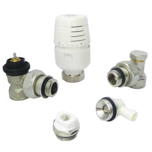 Kit Radiateur Kit complet de radiateur thermostatique haute performance équerre 1/2 ...