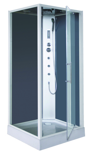Cabine de douche hydromassante Niky grise 90x90cm<<