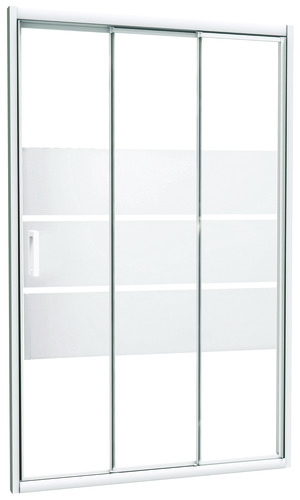Paroi de douche coulissante Missi 4mm 80cm blanc - Prix net livré chez vous -