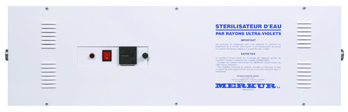 Stérilisateur d'eau pour UV horizontal Merkur
