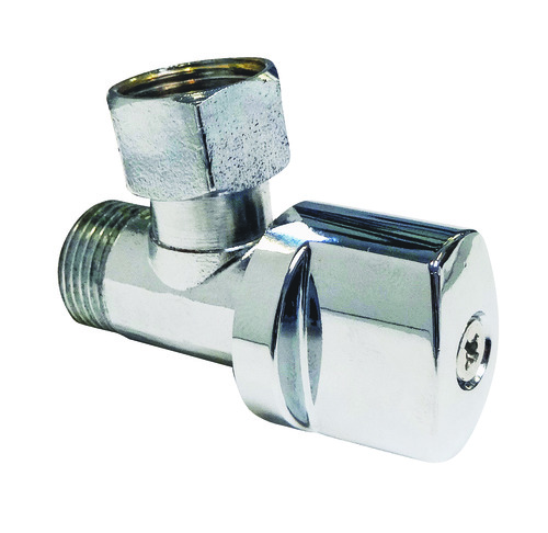 Robinet d'arrêt WC, équerre, mâle-écrou tournant femelle 3/8'' (12/17) - Somatherm