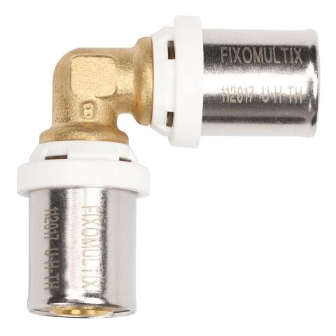 Lot de 10 coudes égaux 90° multicouche à sertir Ø20