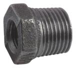 Lot de 10 réductions fonte noire à visser mâle 1''1/4 (33/42) - femelle 1'' (26/34)