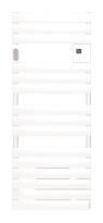 Sèche-serviettes électrique connecté avec soufflerie 2000W, H:177,7 x l:55,6 cm, blanc - Adélis, Atlantic