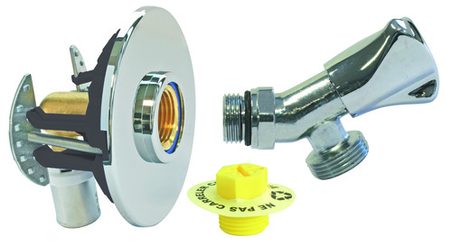Kit complet pour raccordement de robinetterie machine à laver, Multicouche à sertir Ø16 - femelle 1/2'' (15/21) - Somatherm