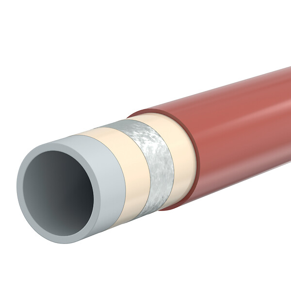 Tube PER BAO nu rouge Ø16 - longueur 200m - Comap