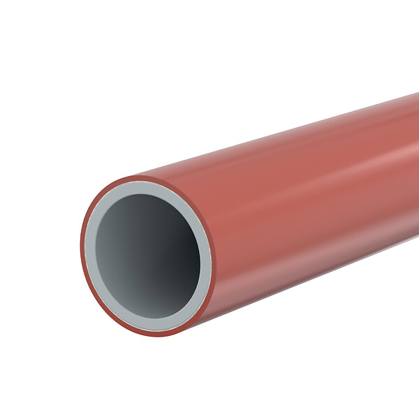 Tube PER nu rouge Ø16 - longueur 120 m - Comap