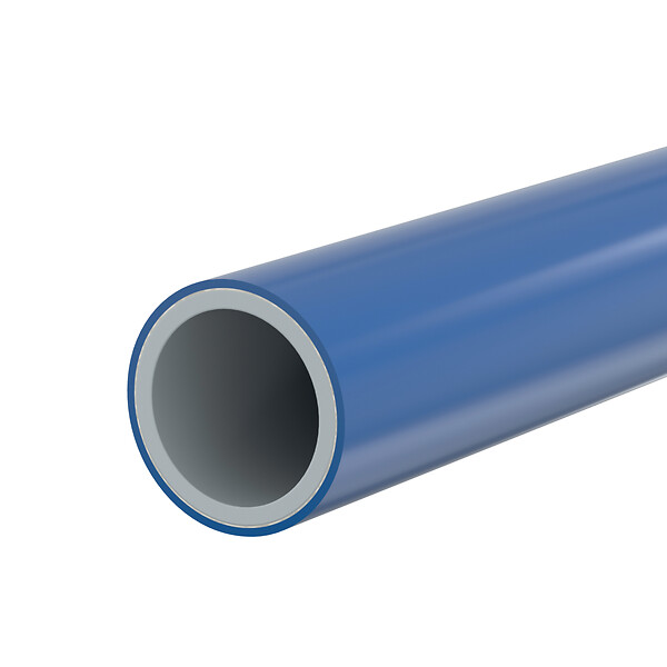 Tube PER nu bleu Ø16 - longueur 200 m - Comap