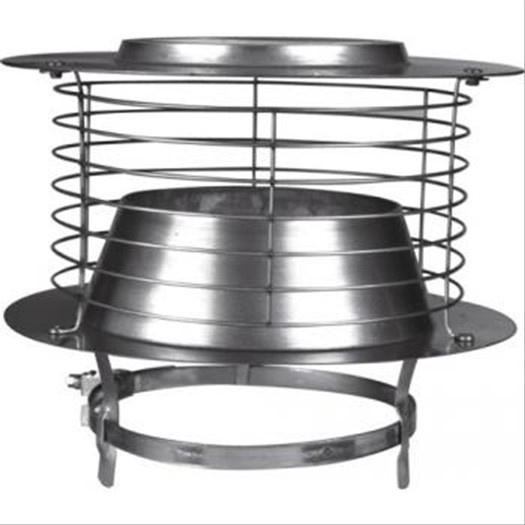 Aspirateur statique Varinox flex. Ø125/131 à 155/161 - rigide Ø125 à 153 ext.167