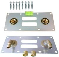 Lot de 3 sorties de cloison double PER à sertir Ø16 - femelle 1/2'' (15/21)