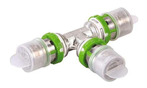 Lot de 10 tés égaux multicouche à sertir Ø16 - Comap