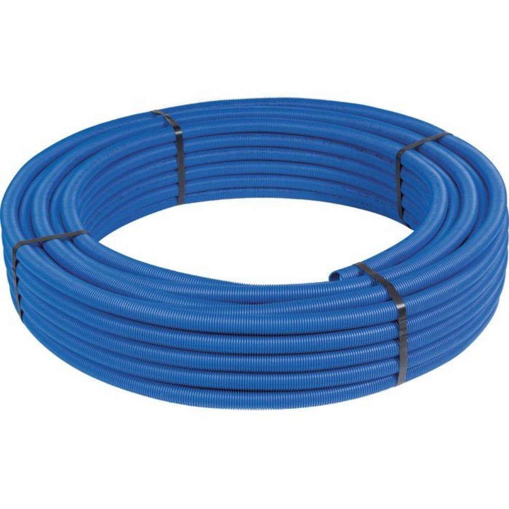 Tube multicouche gainé bleu Ø20 - longueur 50 m - RBM
