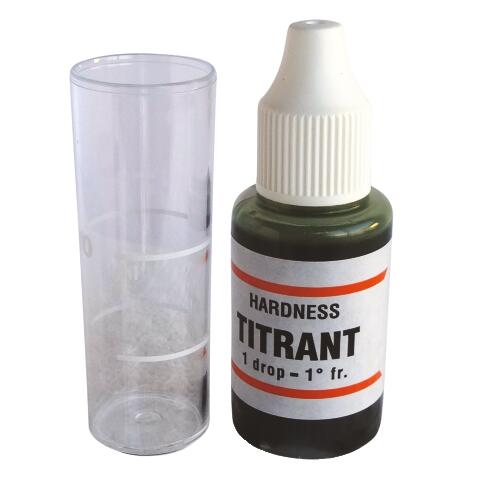 Test TH dureté de l’eau, flacon 10 ml - Aquawater