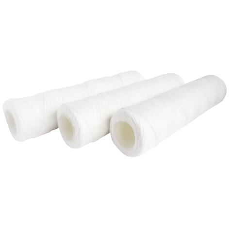 Lot de 3 cartouches filtre à eau - anti-impuretés, durée 12 mois - Aquawater