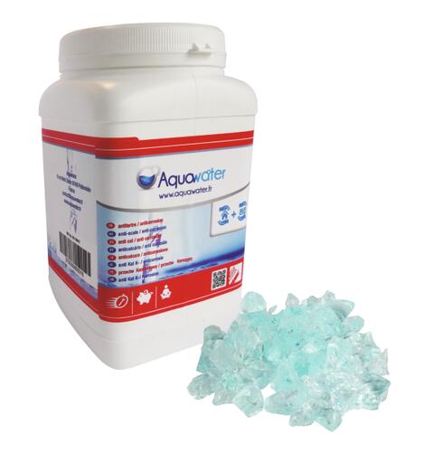Recharge pour cartouche filtre à eau - anticalcaire et anticorrosion, silicophosphate 1 kg - Aquawater