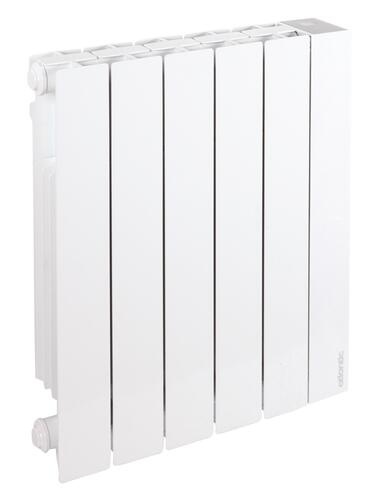 Radiateur électrique horizontal à chaleur douce 1000W, blanc - Accessio, Atlantic
