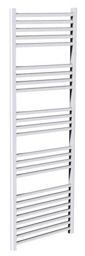 Sèche-serviettes à eau chaude 747W, H:150,9 x l:60 cm, blanc - Delta, Deltacalor