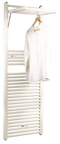 Sèche-serviettes à eau chaude 680W, H:145,4 x l:50 cm, blanc - Dinamic, Deltacalor