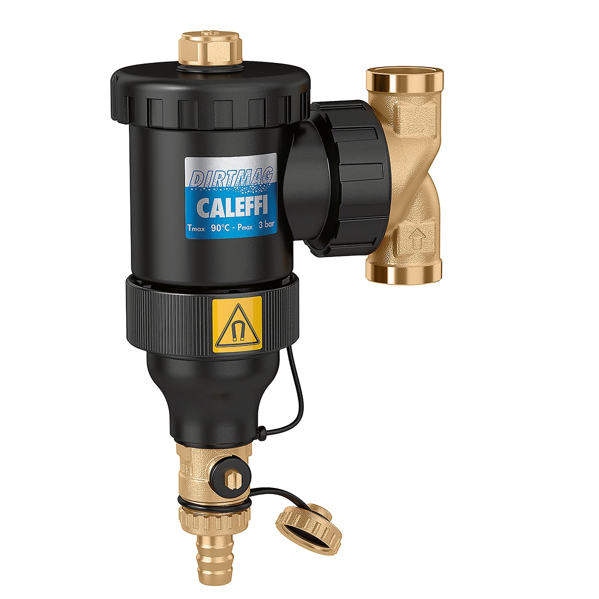 Désemboueur magnétique orientable pour chauffage, femelle 3/4"" (20/27) - Caleffi,Thermador