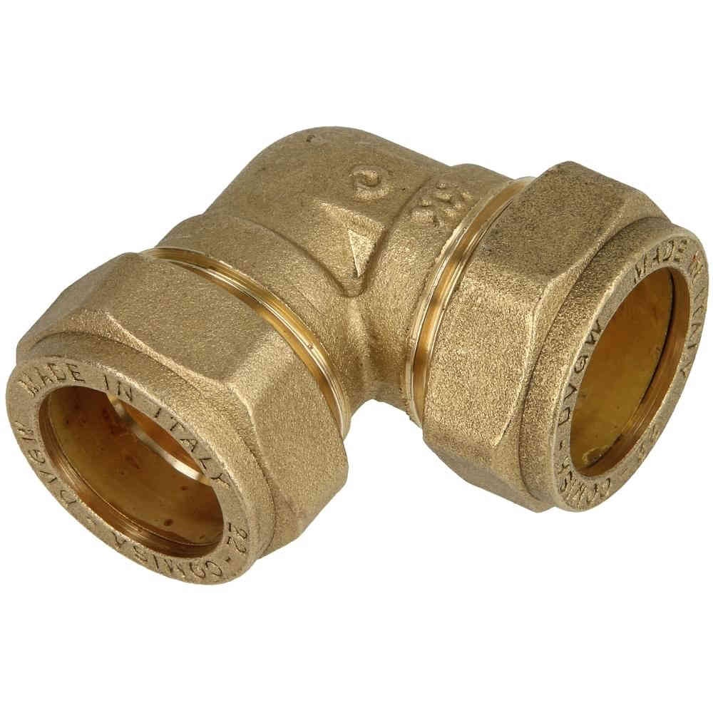 Lot De 2 Butées De Compression Laiton 8 Mm - Pour Tuyaux Cuivre, Pas De Soudure, Plomberie Et Chauffage