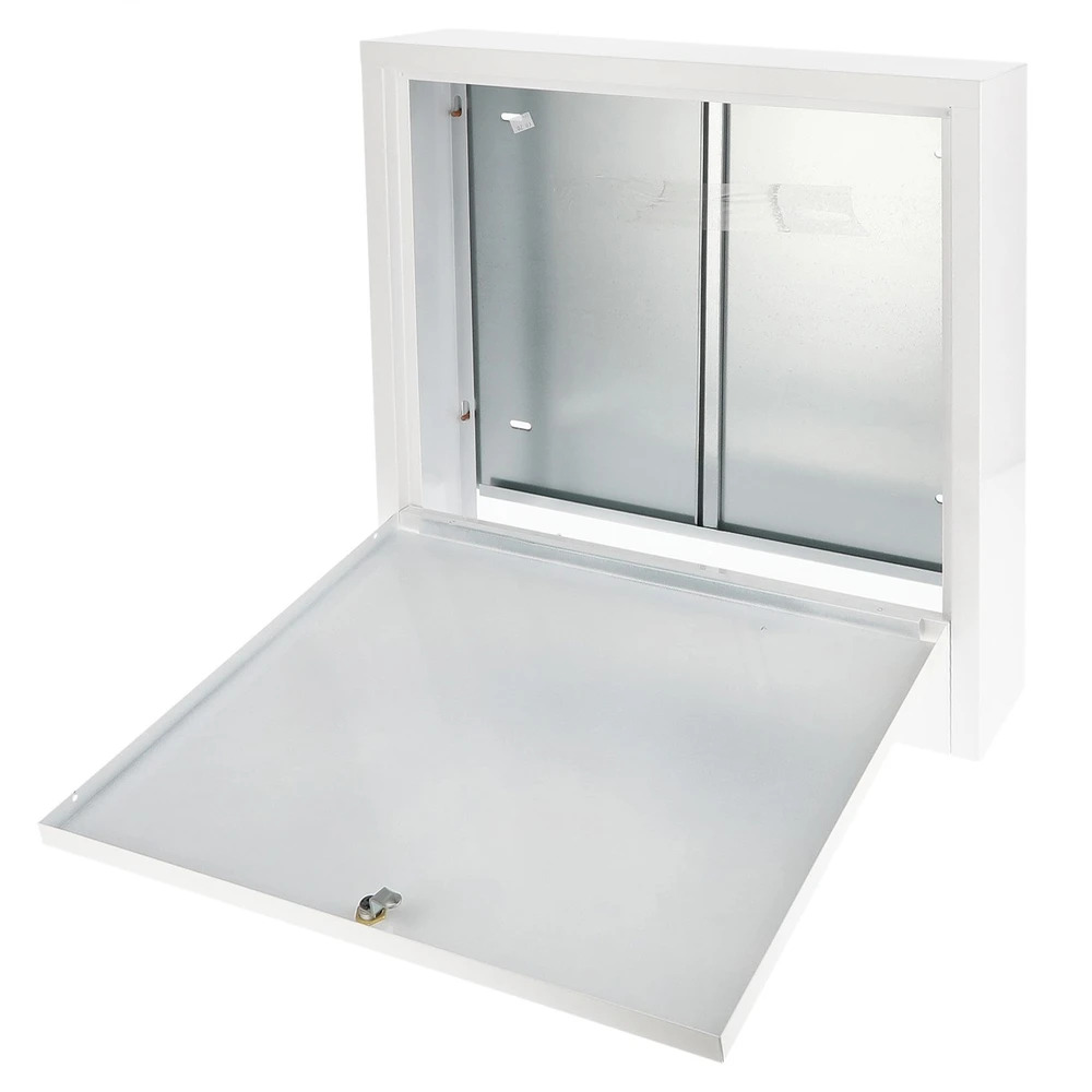 Coffret à poser pour collecteur 8 circuits, couleur blanc