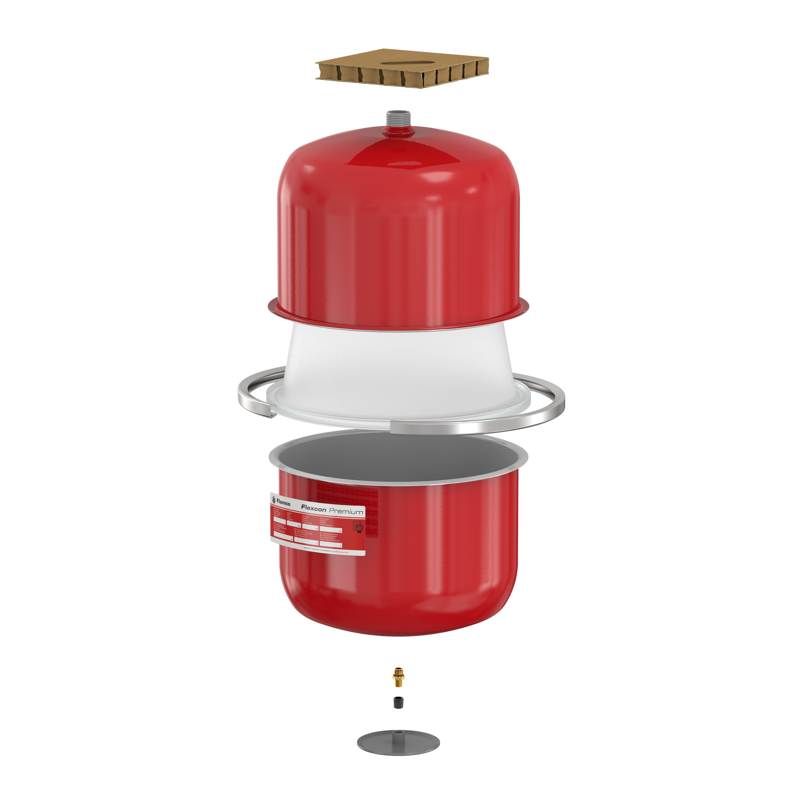 Vase d'expansion chauffage 25 litres - Flexcon Premium , Flamco