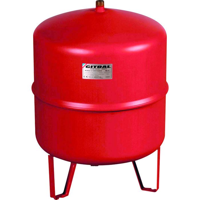 Vase d'expansion chauffage 150 litres, sur pied - Gitral