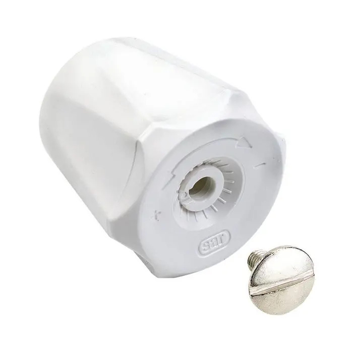 Volant manuel avec vis pour robinet de radiateur EuroSar, carré de 7,5 mm - Comap