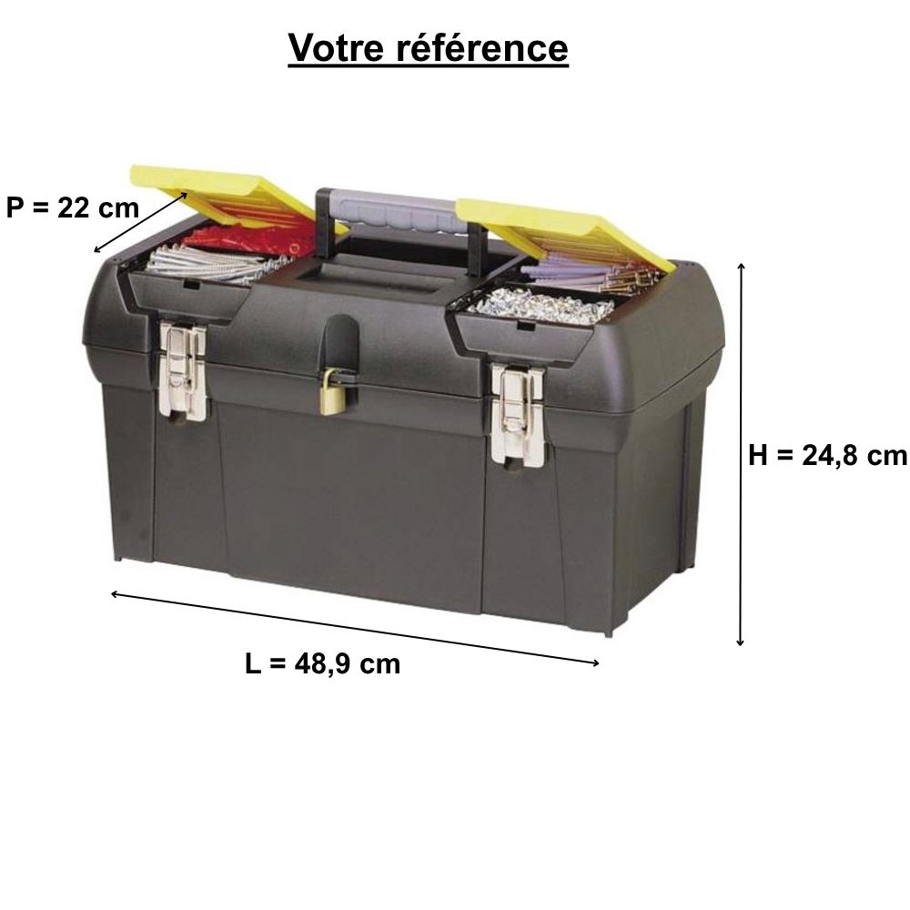 Boîte à outils - 17 compartiments - Série pro, Stanley