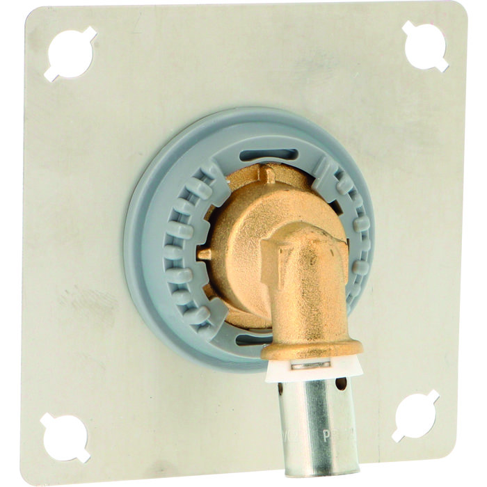 Sortie de cloison simple SERTIfix PER à sertir Ø16 - femelle 3/8'' (12/17)