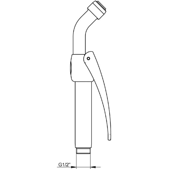 Douchette lave-bassin Presto 45°