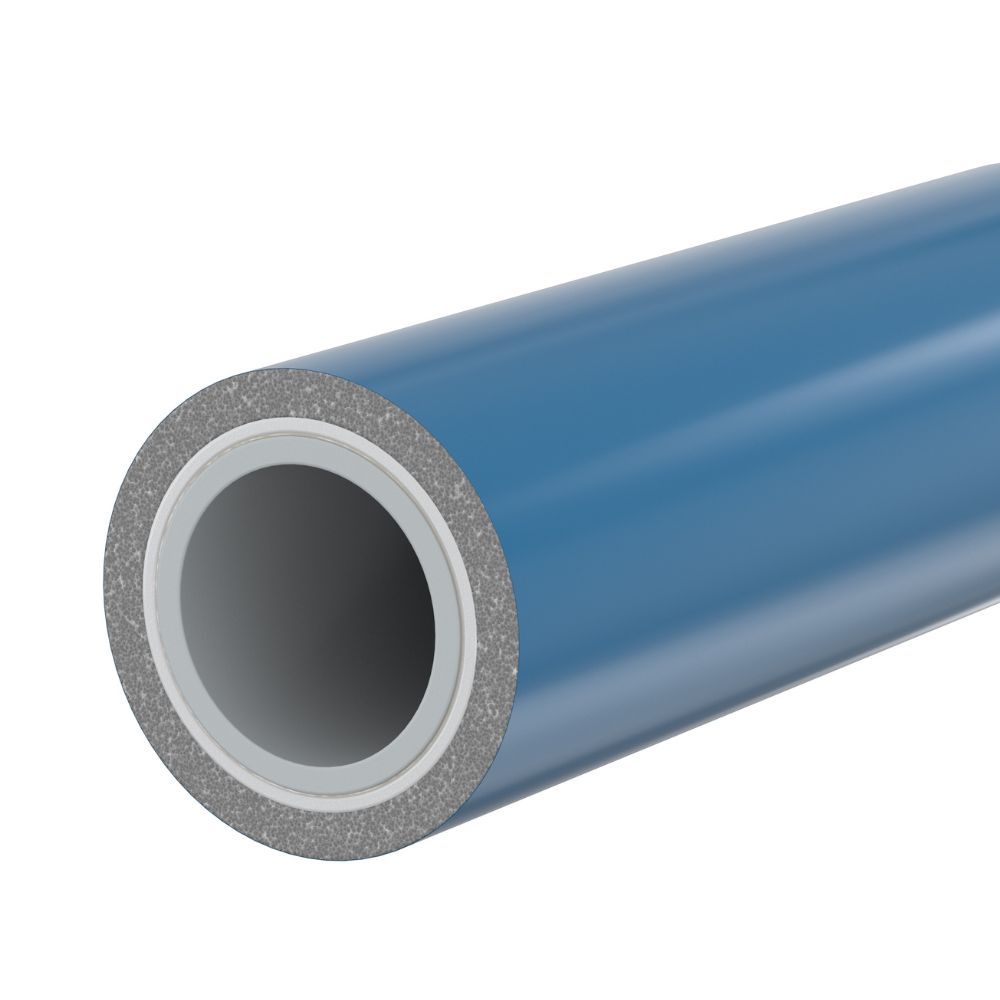 Tube multicouche isolé bleu MultiSkin 4 Ø20 - longueur 50 m - Comap