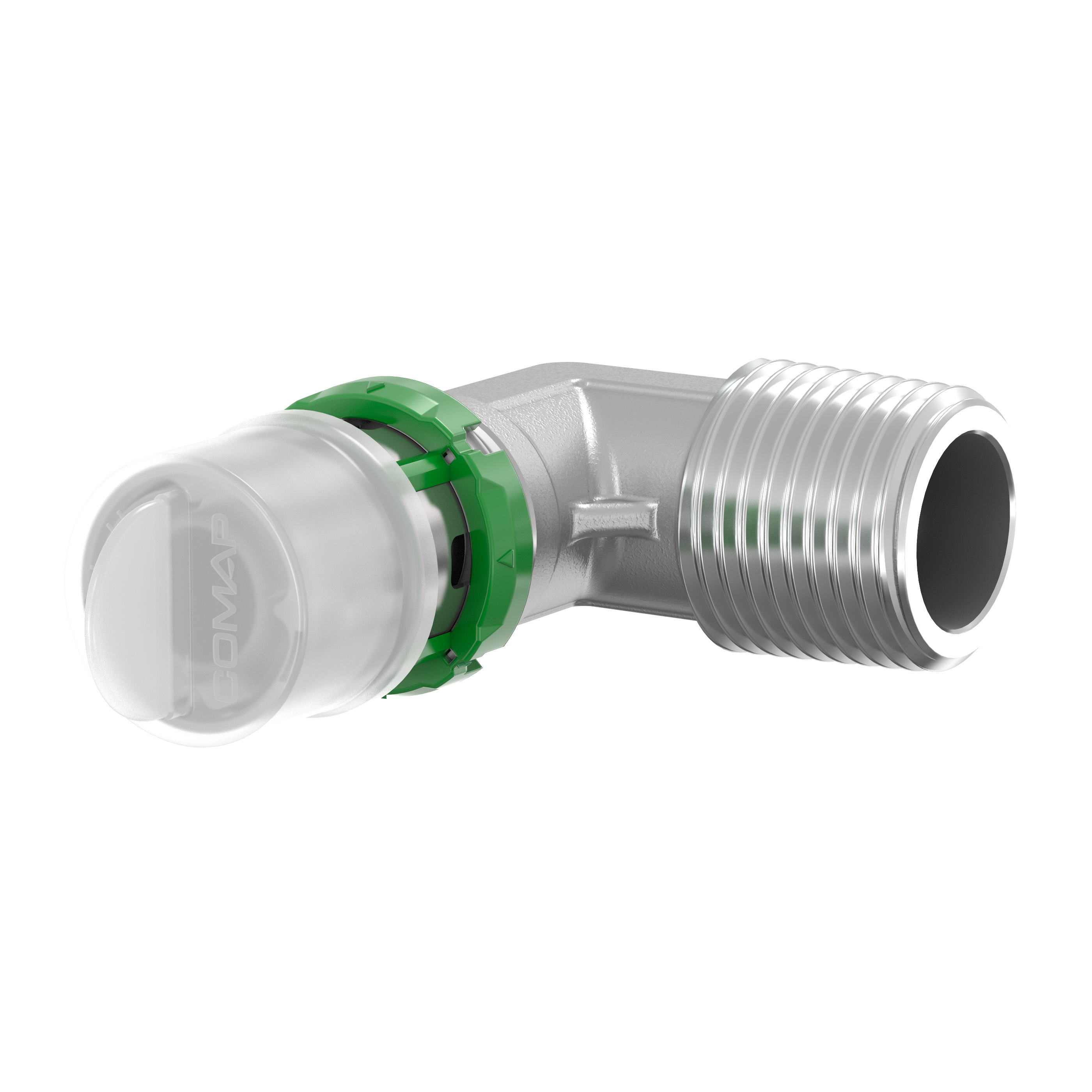 Coude mâle à sertir multicouche Ø16 - mâle 1/2'' (15/21) - Comap