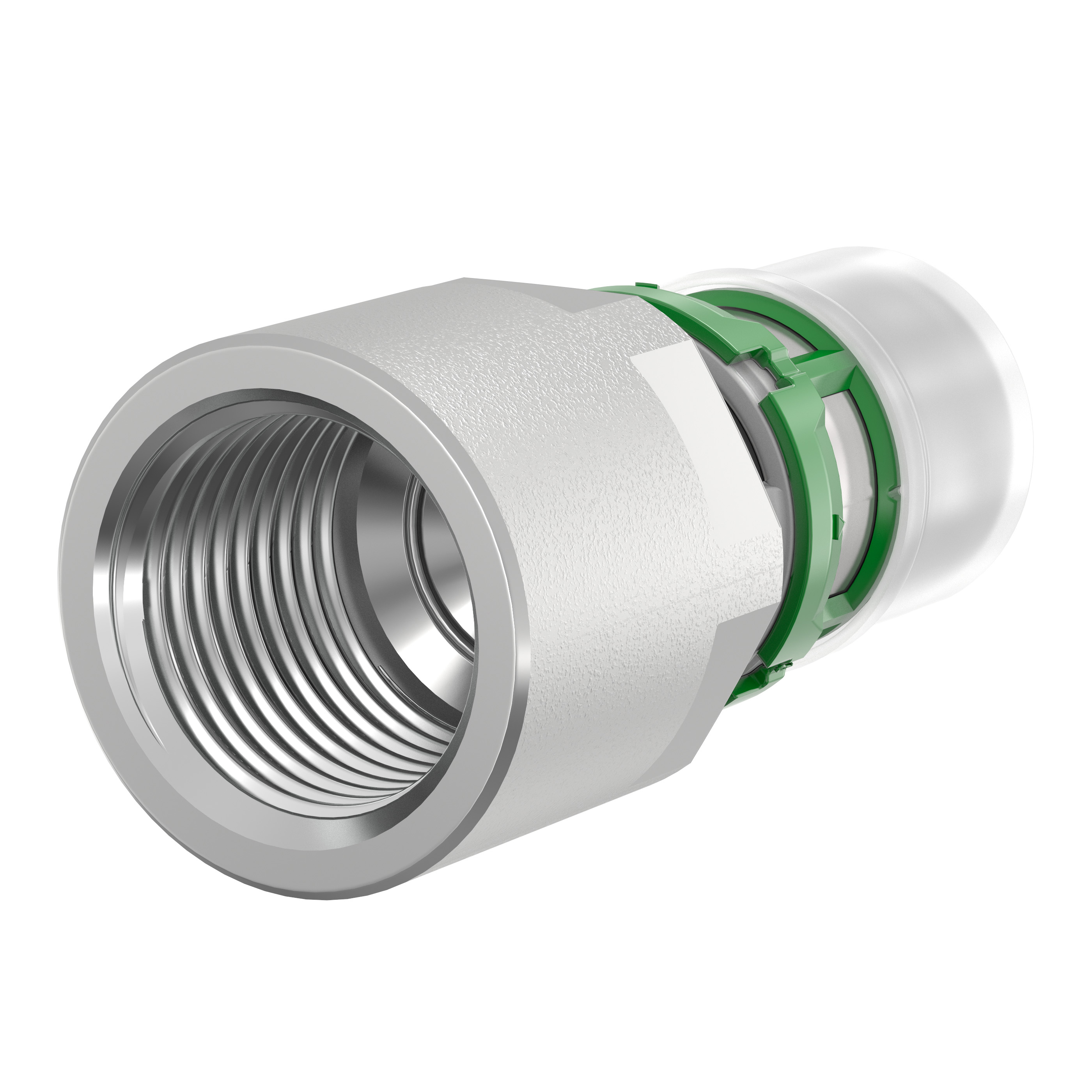 Raccord multicouche droit à sertir Ø16 - femelle 1/2'' (15/21) - Comap