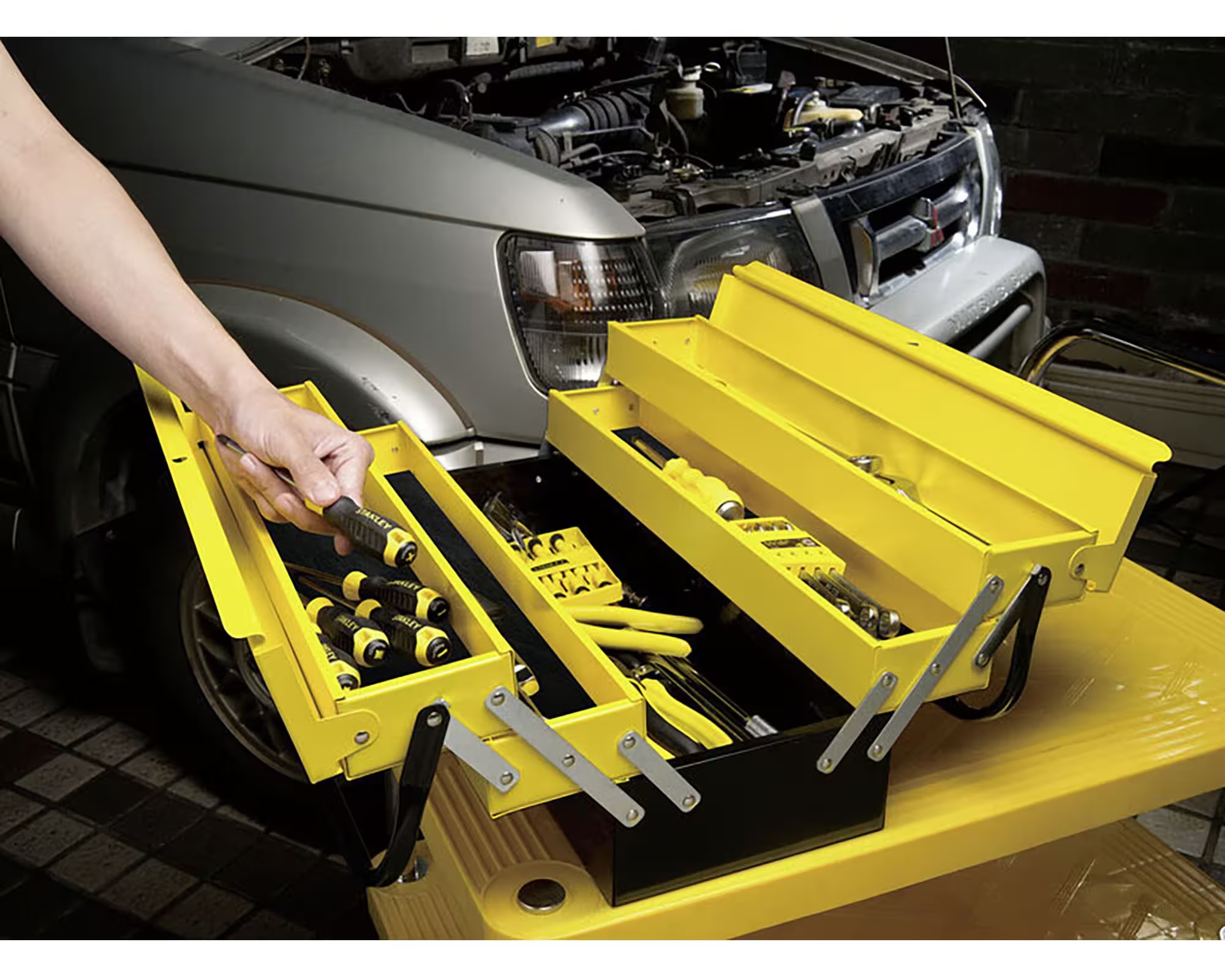 Caisse à outils métallique - 5 tiroirs - Stanley