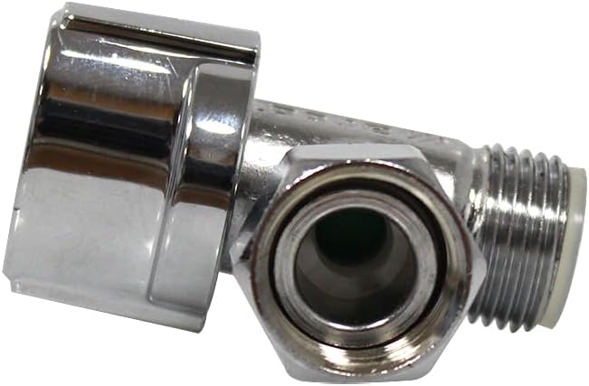 Robinet d'arrêt machine à laver, équerre et 1/4 de tour, 3/8'' (12/17) - Arco
