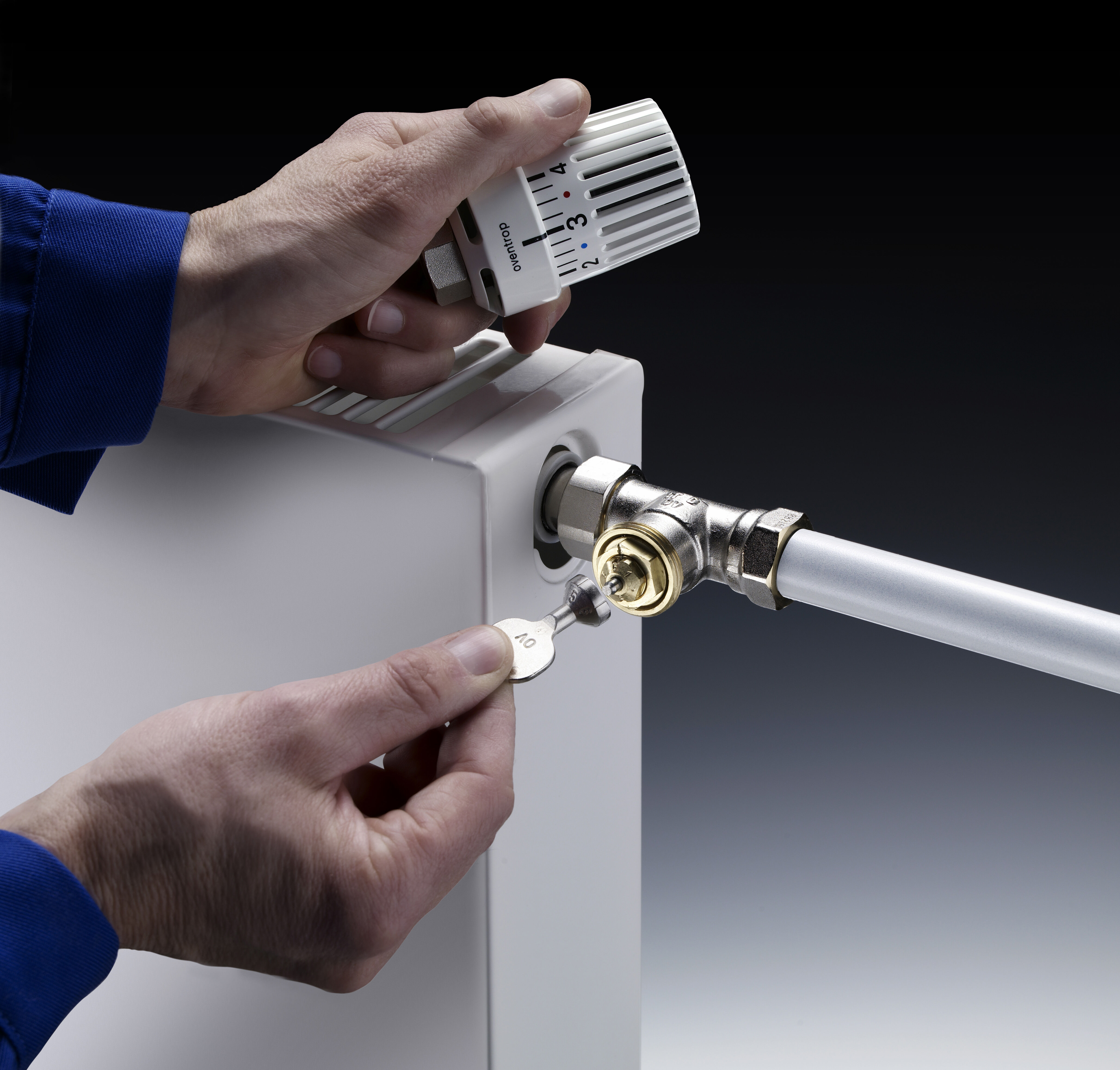 Tête thermostatique liquide M30 x 1,5 - Uni LH, Oventrop