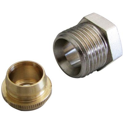 Raccord à serrage droit pour tube cuivre Ø14, mâle 1/2'' (15/21) - Ofix CEP, Oventrop