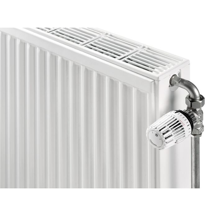 Radiateur eau chaude horizontal 1088W, H.90 x l.80 cm, type 11, blanc - Stelrad