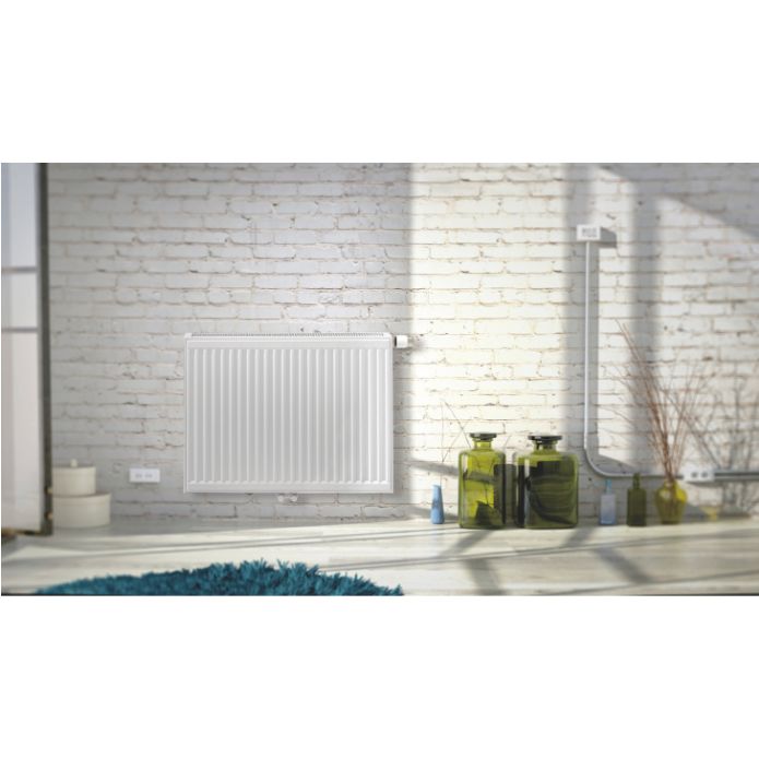 Radiateur eau chaude horizontal 8 orifices 1386W, H.60 x l.80 cm, type 22 - Stelrad