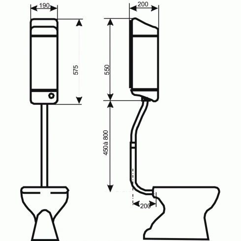 Réservoir hydropneumatique semi-haut Joker Regiplast