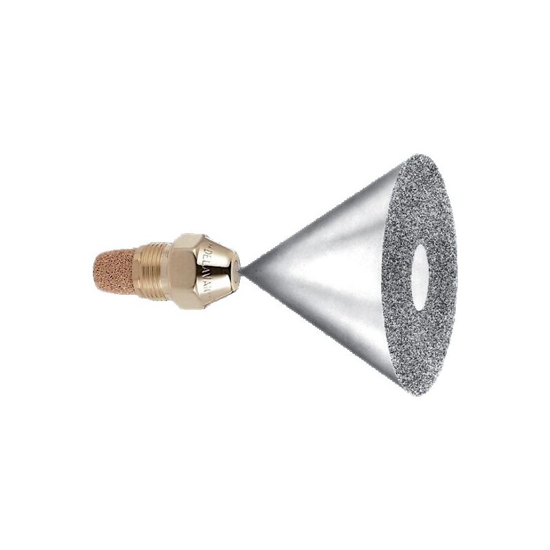 Gicleur cône plein à fioul type B 0,85 gal/h 45° - Delavan