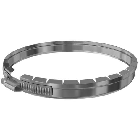 Bague à griffes en inox pour tubage flexible Ø140x146 - TEN