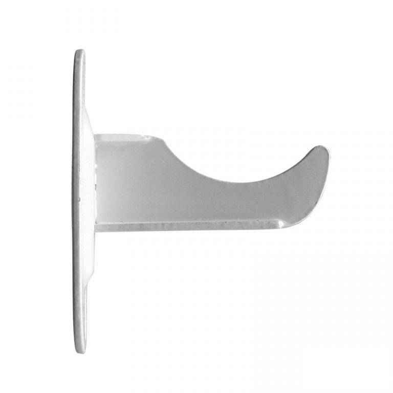 Support à visser pour radiateur en fonte type rideau, longueur : 8 cm