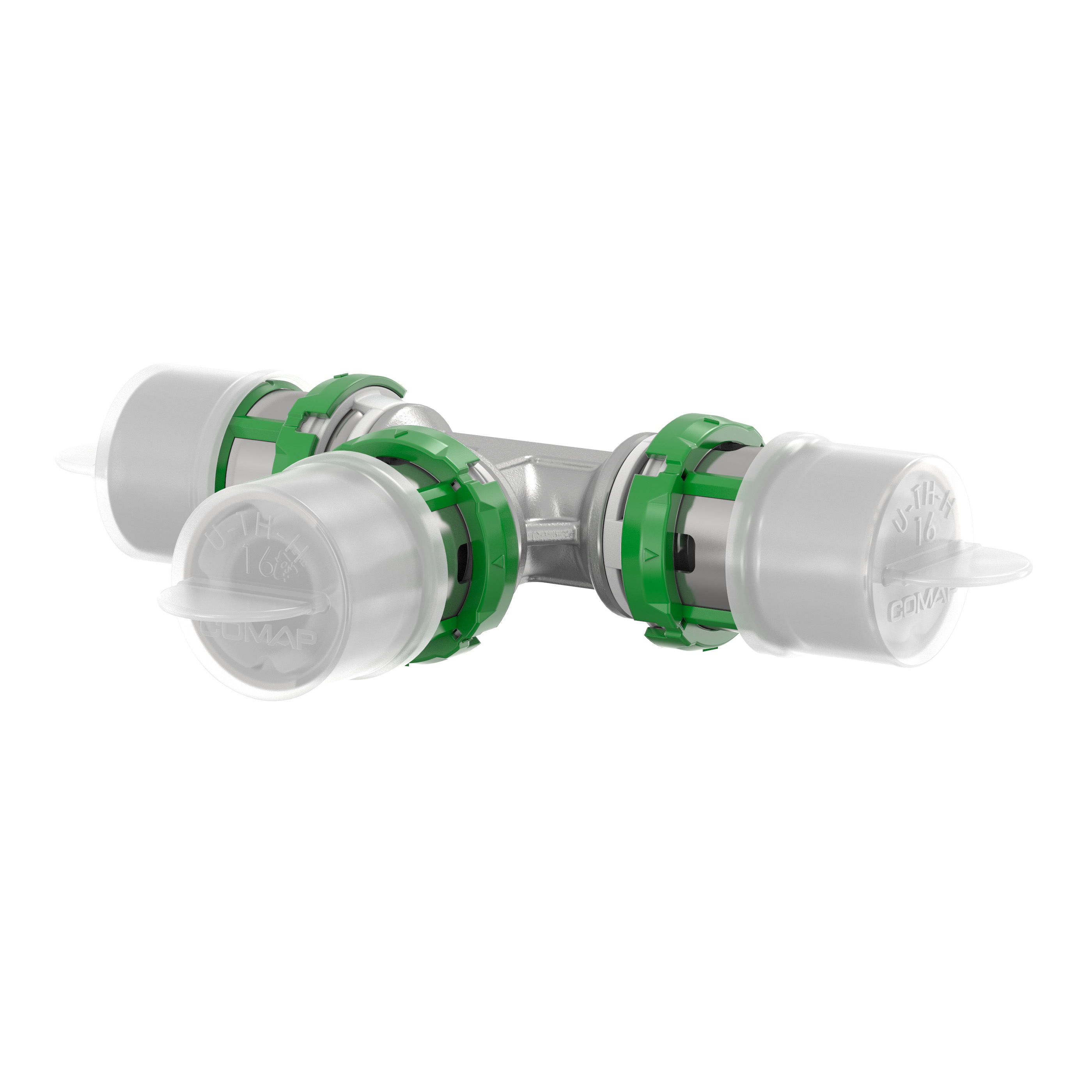 Lot de 10 tés égaux multicouche à sertir Ø26 - Comap
