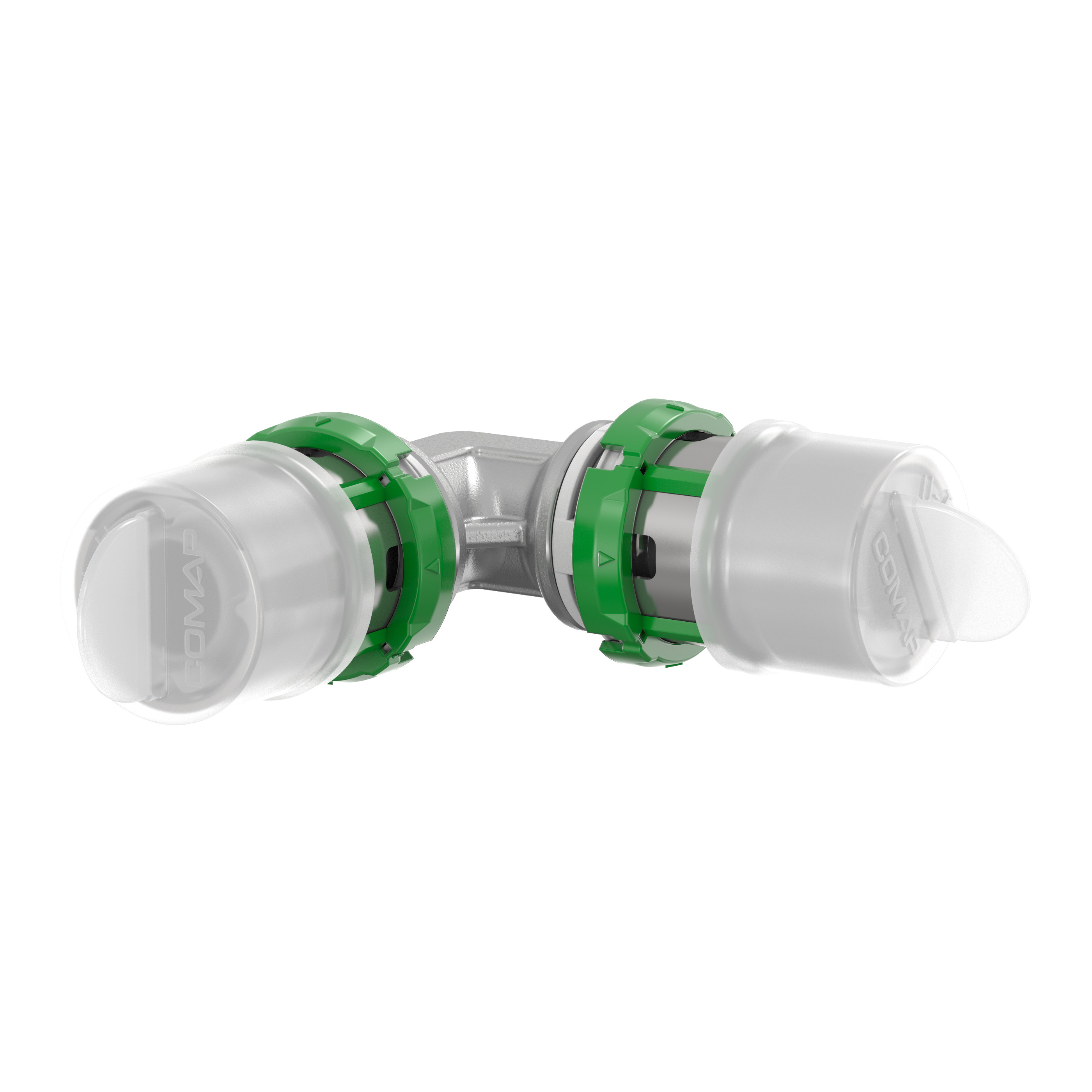 Lot de 10 coudes égaux multicouche à sertir Ø26 - Comap