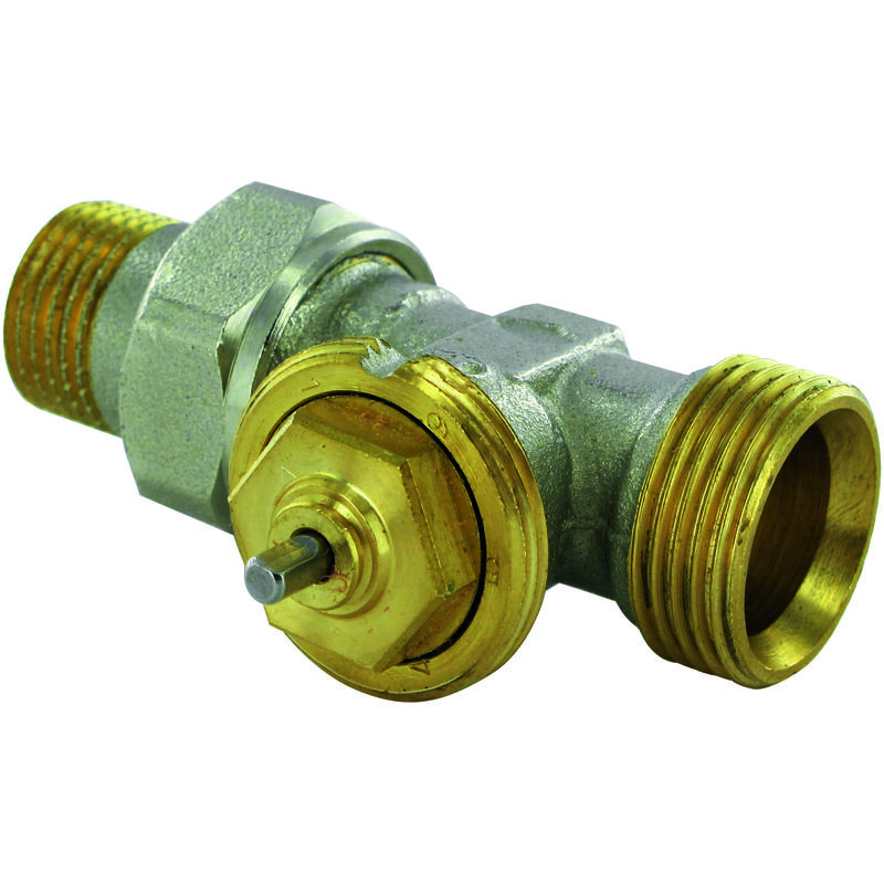 Robinet thermostatique pour radiateur eau chaude, droit mâle M22-1/2'' (15/21) - Senso EuroSar, Comap