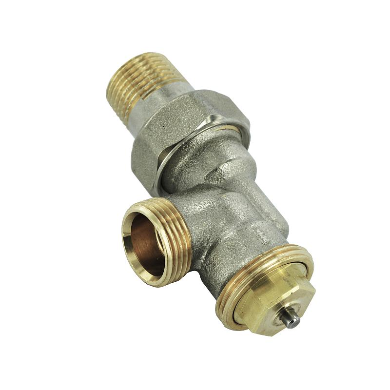 Robinet thermostatique pour radiateur eau chaude, équerre inversé mâle M22-1/2'' (15/21) - Senso EuroSar, Comap