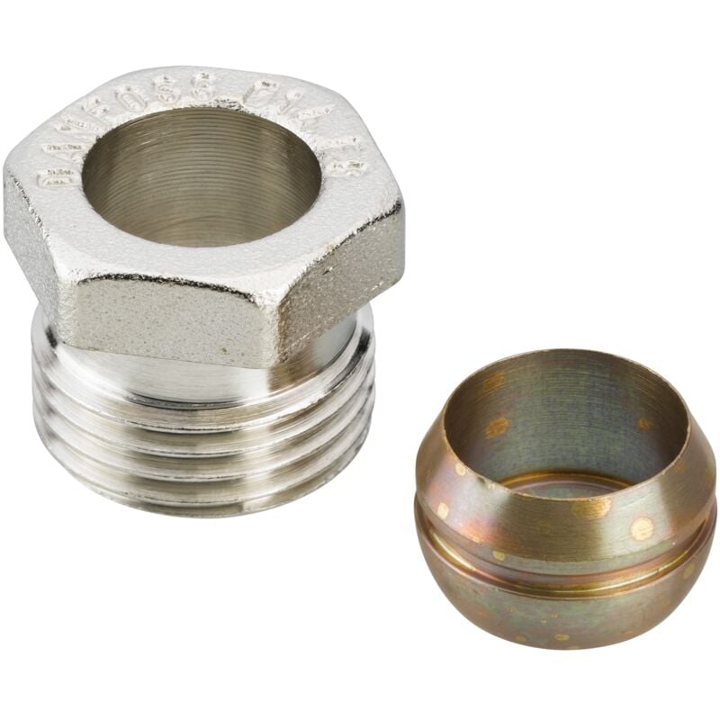 Raccord à compression tube cuivre Ø12, mâle 3/8'' (12/17) - Danfoss